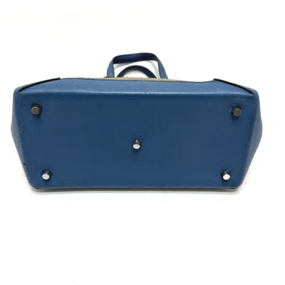 Pre-owned Hermes Blue Agate Epsom Leather Handbag Shoulder Bag Tote Bag ()