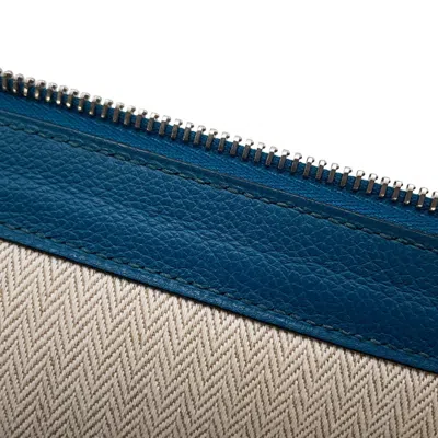 Pre-owned Hermes Blue Clutch Bag ()