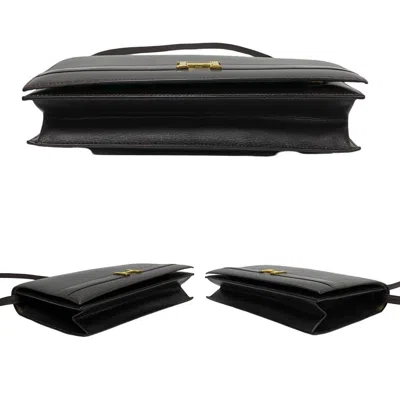 Pre-owned Hermes Brown Box Calf Leather Shoulder Bag ()