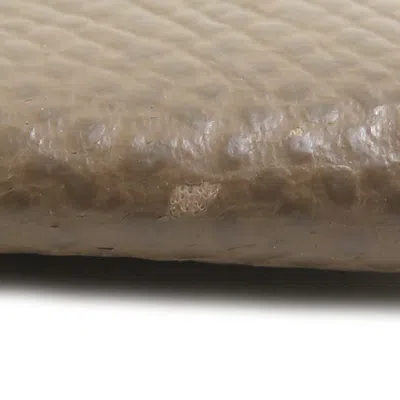 Pre-owned Hermes Etoupe Gray Epsom Leather Coin Purse/coin Case ()