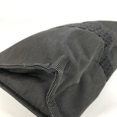 Pre-owned Hermes Her Line Gray Canvas Clutch Bag ()