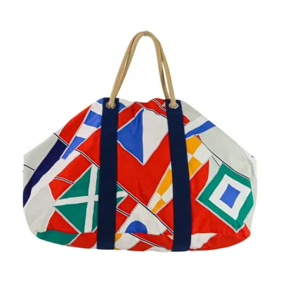 Pre-owned Hermes Kara Multi-color Beach Bag Tote Bag ()