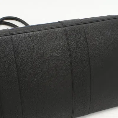 Pre-owned Hermes Navy Toile H Tote Bag () In Blue