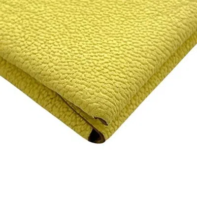 Pre-owned Hermes Yellow Chevre Myzore Leather Leather Wallet (bi-fold) ()