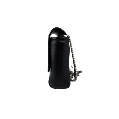 Pre-owned Jimmy Choo Black Leather Shoulder Bag ()