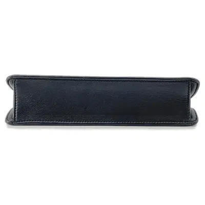 Pre-owned Jimmy Choo Black Leather Shoulder Bag ()