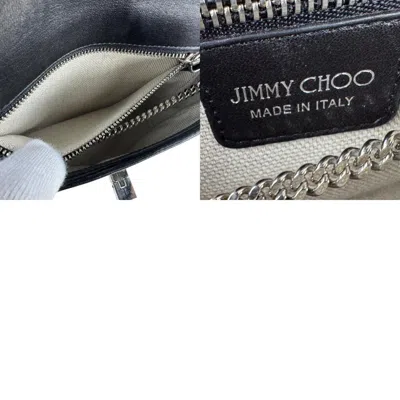 Pre-owned Jimmy Choo Black Leather Shoulder Bag ()