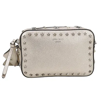 Pre-owned Jimmy Choo Gold Silver Leather Shoulder Bag () In Multi