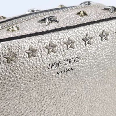 Pre-owned Jimmy Choo Gold Silver Leather Shoulder Bag () In Multi