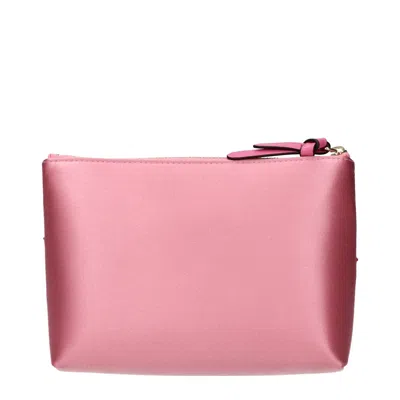 Jimmy Choo Satin Clutch Women's Bags In Pink