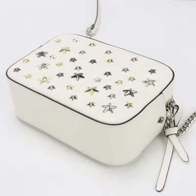 Pre-owned Jimmy Choo White Leather Shoulder Bag ()