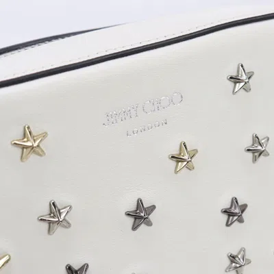 Pre-owned Jimmy Choo White Leather Shoulder Bag ()