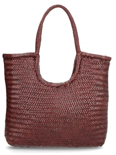 Dragon Diffusion Ns Diagonal Triple Jump Bag In Brown
