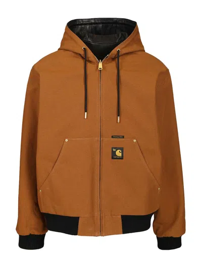 Carhartt Og Active 50years Anniversary Organic Cotton Jacket In Black