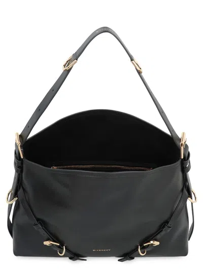 Givenchy Voyou Medium Handbag In Black
