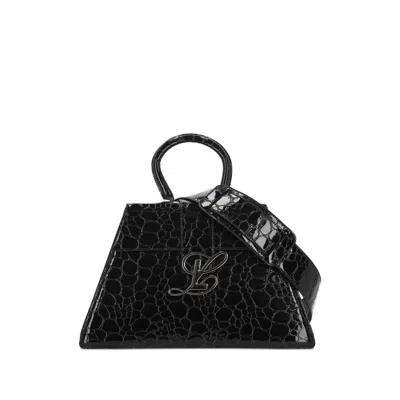 Luar Logo Embossed Tote Bag In Black
