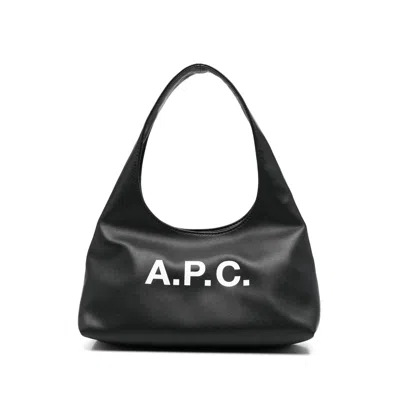 Apc Baby Ninon Shoulder Bag In Black