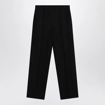 Totême Toteme Women Wool Blend Trousers In Black