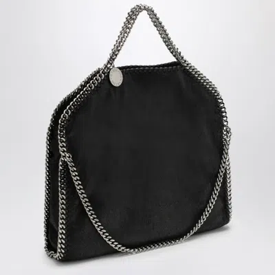 Stella Mccartney Falabella Fold Over Bag Black In Black
