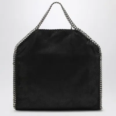 Stella Mccartney Falabella Fold Over Bag Black In Black