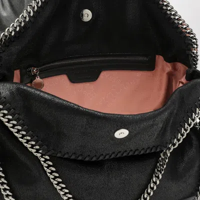 Stella Mccartney Falabella Fold Over Bag Black In Black