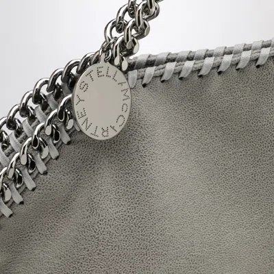 Stella Mccartney Light Grey Falabella Fold Over Tote Bag Women In Gray