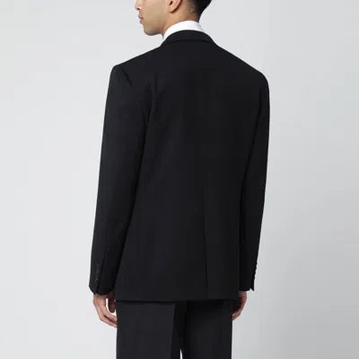 Balenciaga Men Wool Single-breasted Blazer Jacket In Multi