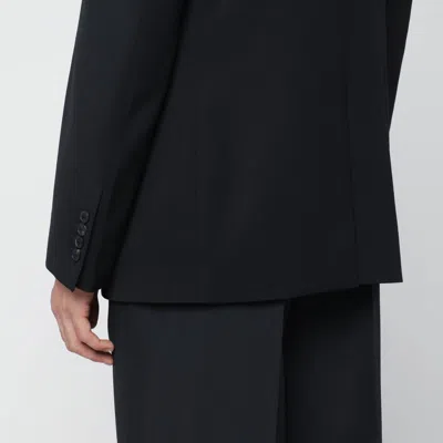 Balenciaga Men Wool Single-breasted Blazer Jacket In Multi