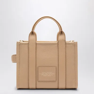 Marc Jacobs Camel Leather The Small Tote Bag In Brown