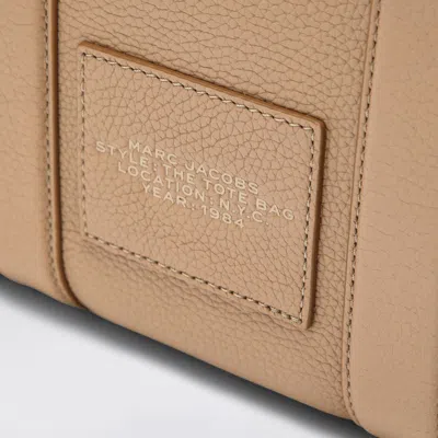 Marc Jacobs Camel Leather The Small Tote Bag In Brown