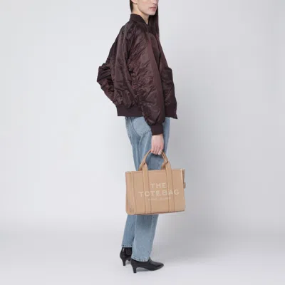 Marc Jacobs Camel Leather The Medium Tote Bag In Brown