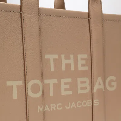 Marc Jacobs Camel Leather The Medium Tote Bag In Brown