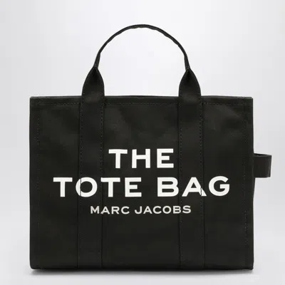 Marc Jacobs Black Canvas Medium Tote Bag In Black