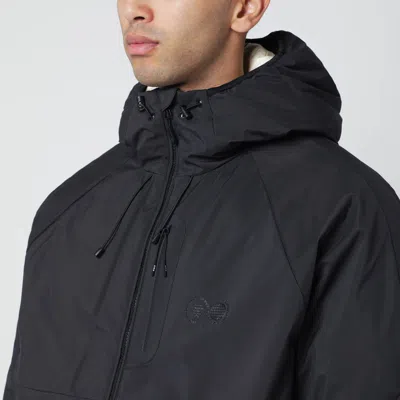 Purple Mountain Observatory Black Padded Zipped Jacket In Black