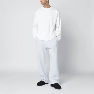 Entire Studios White Long-sleeve Top In White