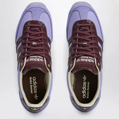 Adidas Originals X Wales Bonner Suede-leather Sneakers In Purple