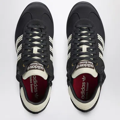 Adidas Originals X Wales Bonner Karintha Lo Satin Sneakers In Black