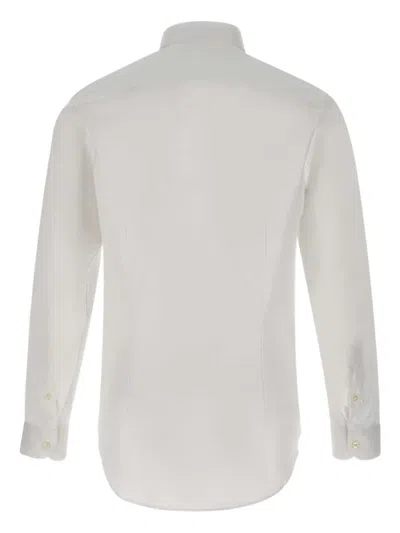 Marchesani Long-sleeved Buttoned Shirt In White