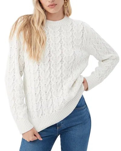 Trina Turk Corazon Sweater In White