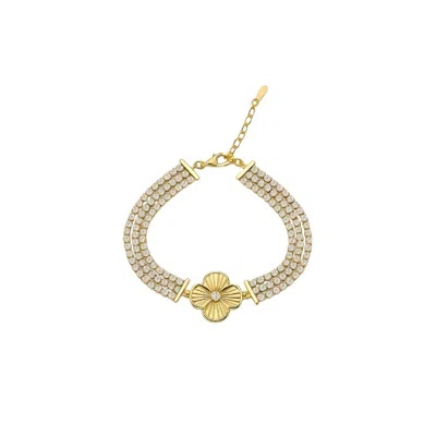 Linked By Mkf Mila Chain Bracelet In Brown