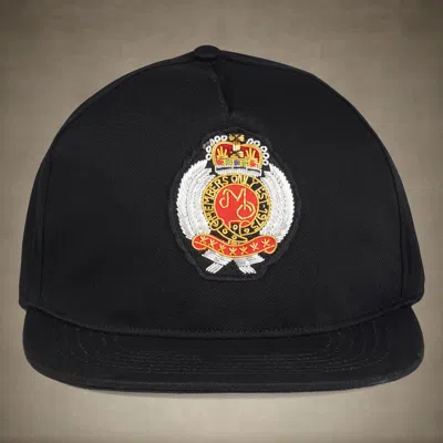 Members Only Twill Baseball Cap In Black