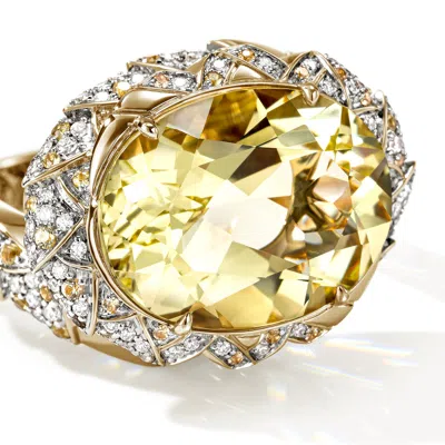 John Hardy Artisan Series Naga Cocktail Ring In Multi