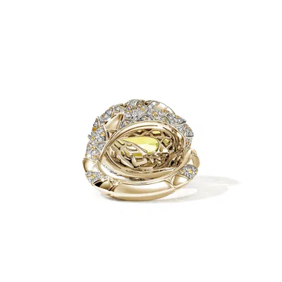 John Hardy Artisan Series Naga Cocktail Ring In Multi