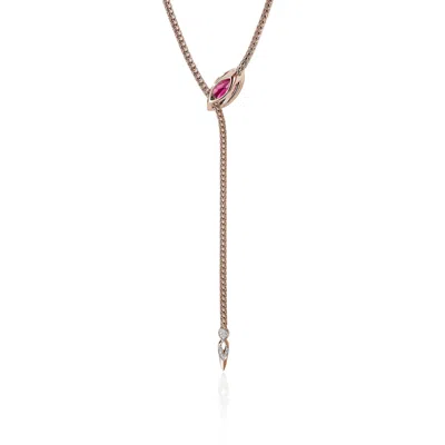 John Hardy Artisan Series Naga Lariat Necklace, 2.5mm In Gold