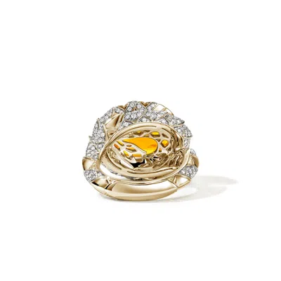 John Hardy Artisan Series Naga Cocktail Ring In Multi