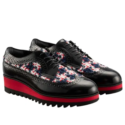 Onitsuka Tiger (wmns)  Brogue 'black Classic Red Tweed' In Multi