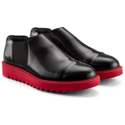 Onitsuka Tiger Side Gore Boot Low 'black Classic Red' In Multi