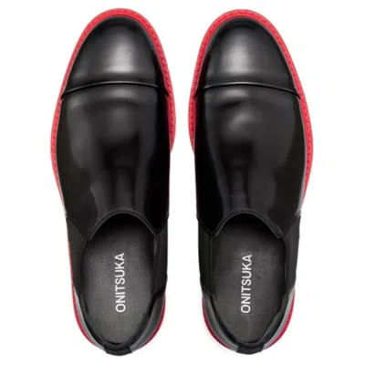 Onitsuka Tiger Side Gore Boot Low 'black Classic Red' In Multi