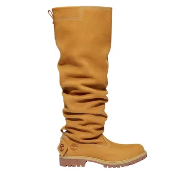 Timberland X Telfar Tall Pull On Boot 'wheat' In Brown
