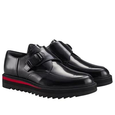 Onitsuka Tiger The Onitsuka Monk-s 'black Classic Red' In Animal Print